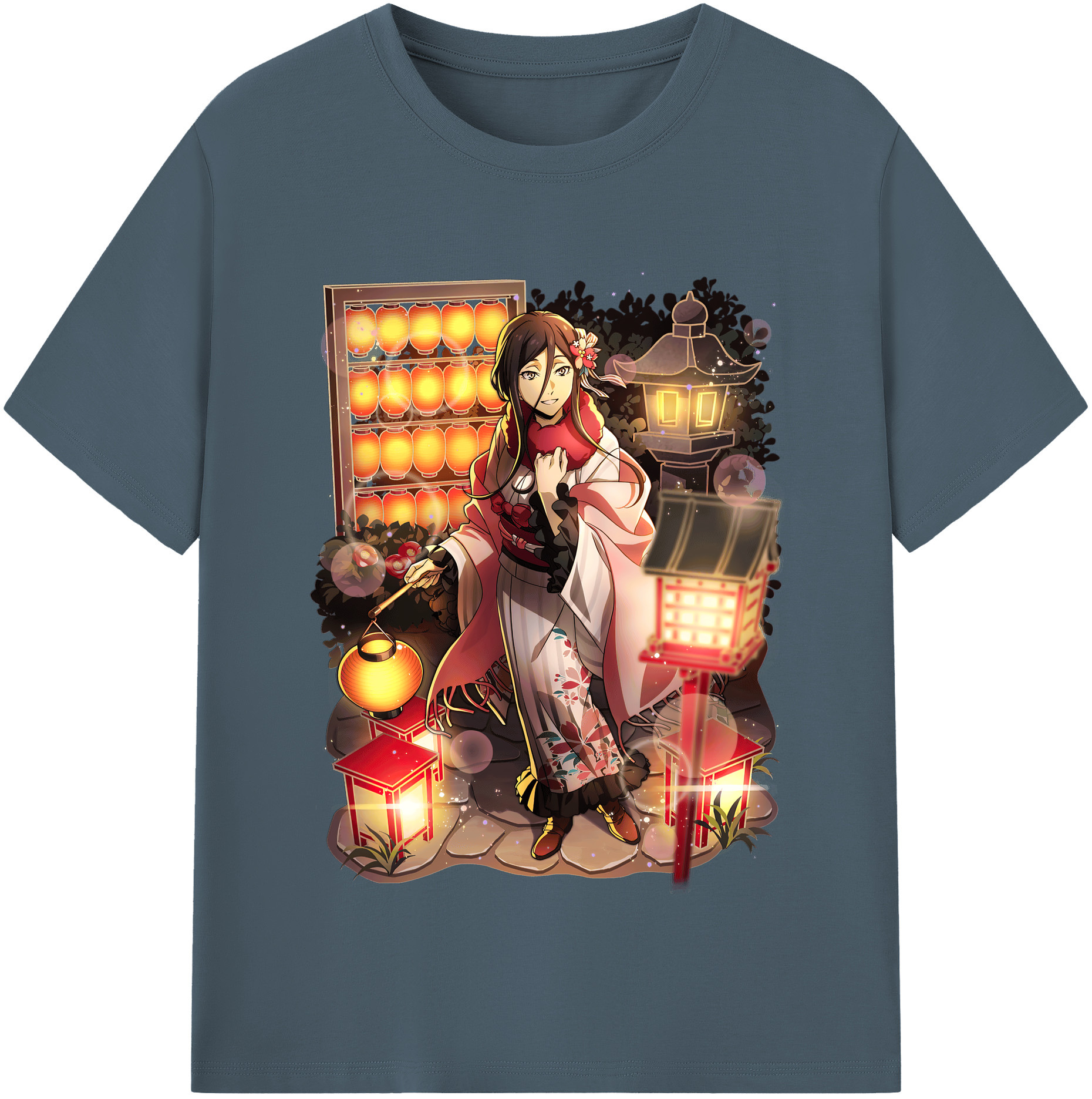 （画像用） 文豪ストレイドッグス Bungo Stray Dogs 綿100％半袖Tシャツ（フロントプリント）